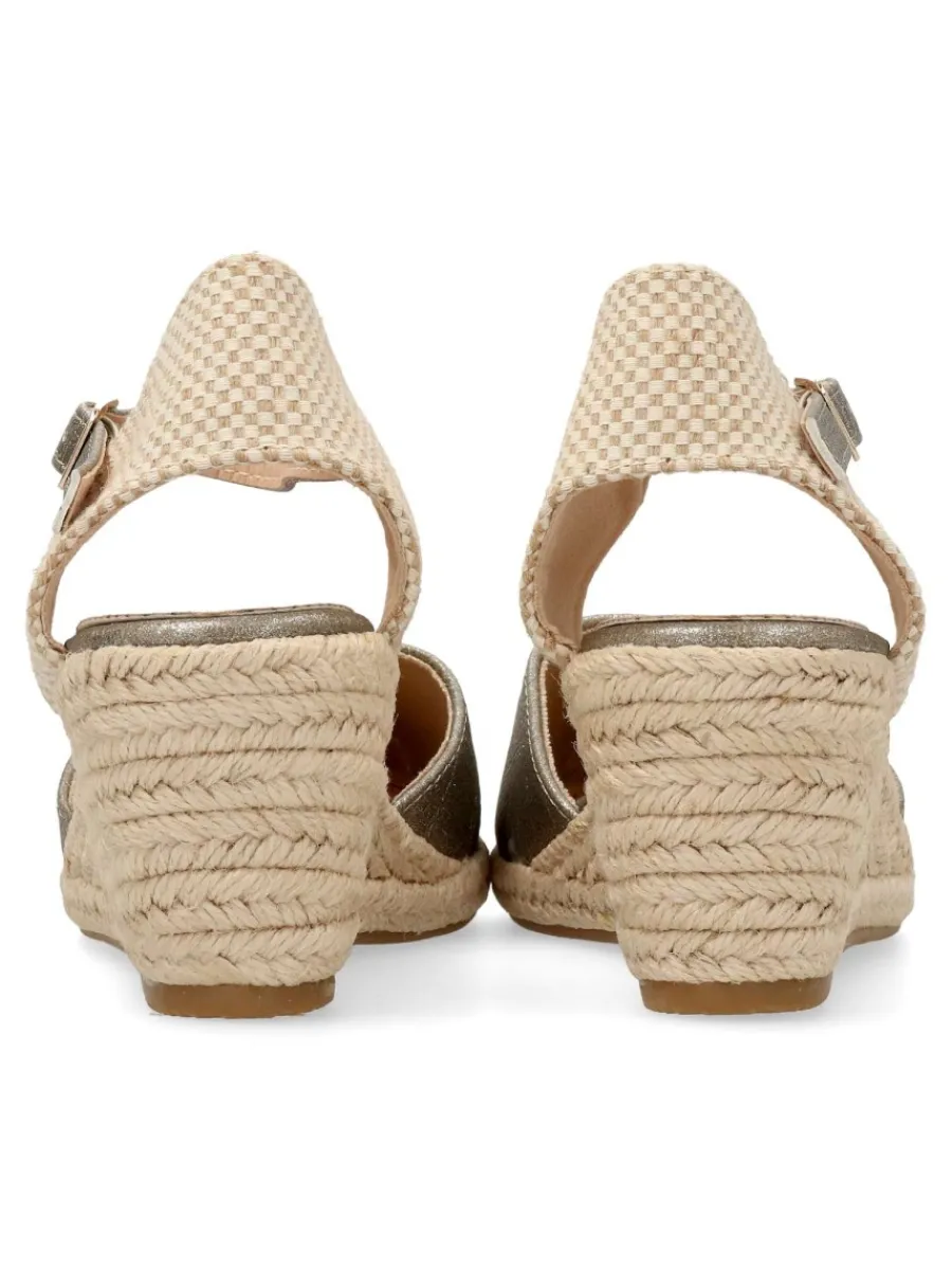 Discount VVNN Valenciana brillo cuña media mujer
