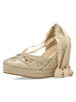 Online VVNN Valenciana metalizada cuerdas entrelazadas