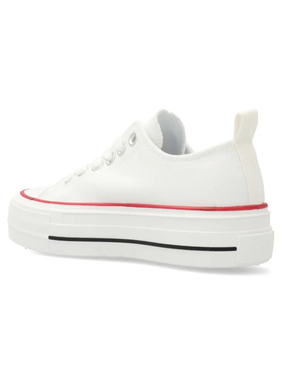 New VVNN Zapatilla basket lona puntera goma