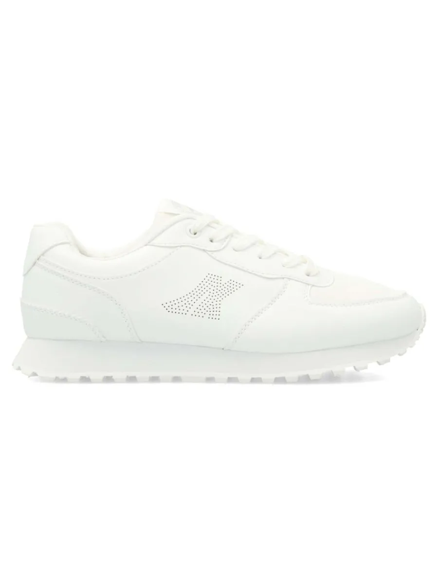New VVNN Zapatilla deportiva casual clásica blanca