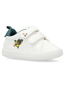 Outlet VVNN Zapatilla deportiva clásica blanca y verde