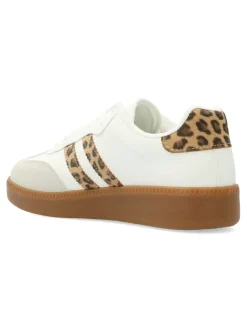 Outlet VVNN Zapatilla deportiva casual print leopardo