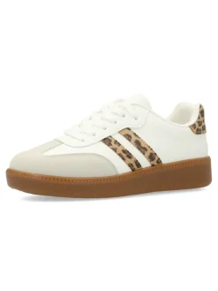 Outlet VVNN Zapatilla deportiva casual print leopardo