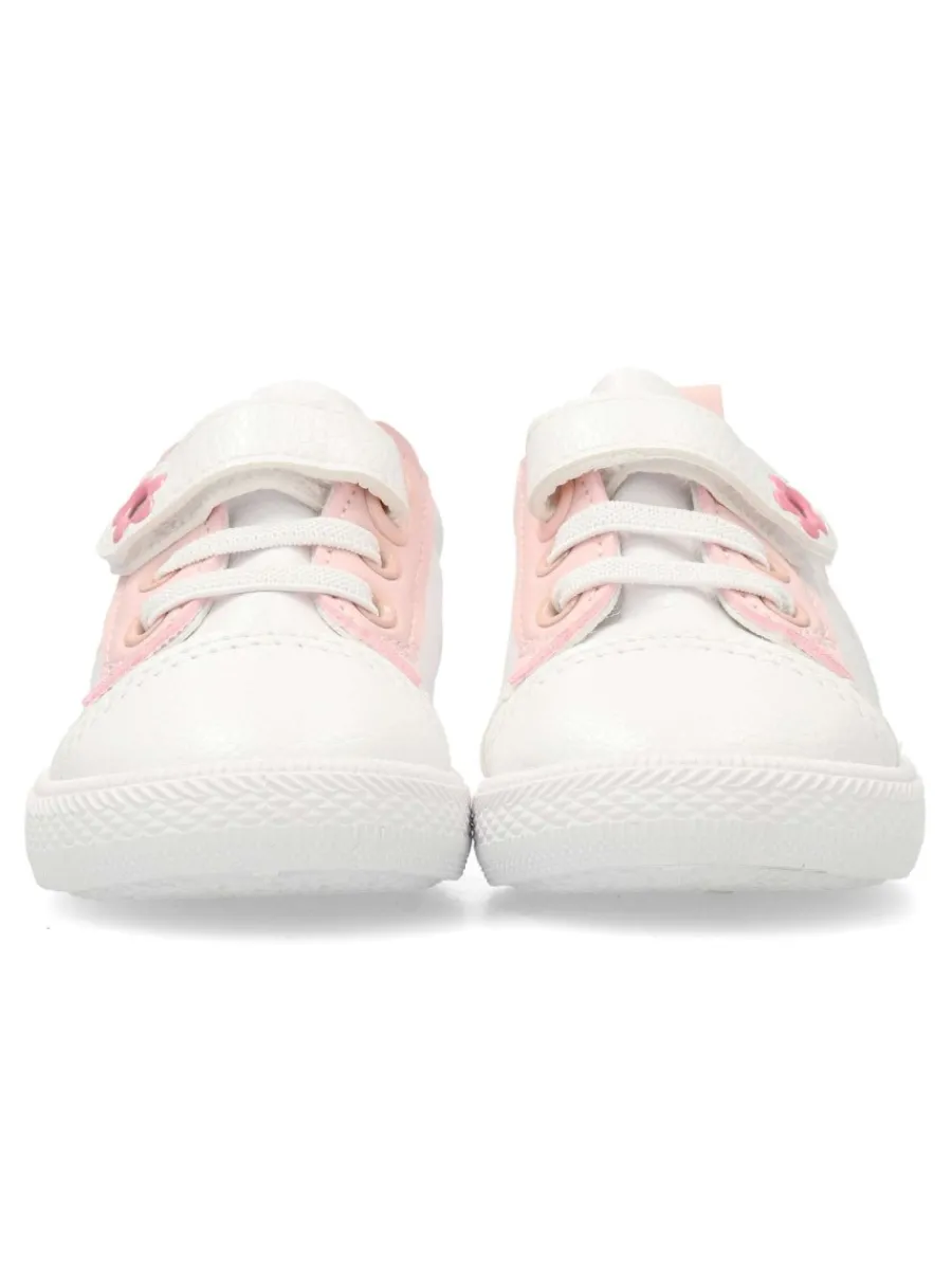 Best VVNN Zapatilla deportiva casual blanca rosa