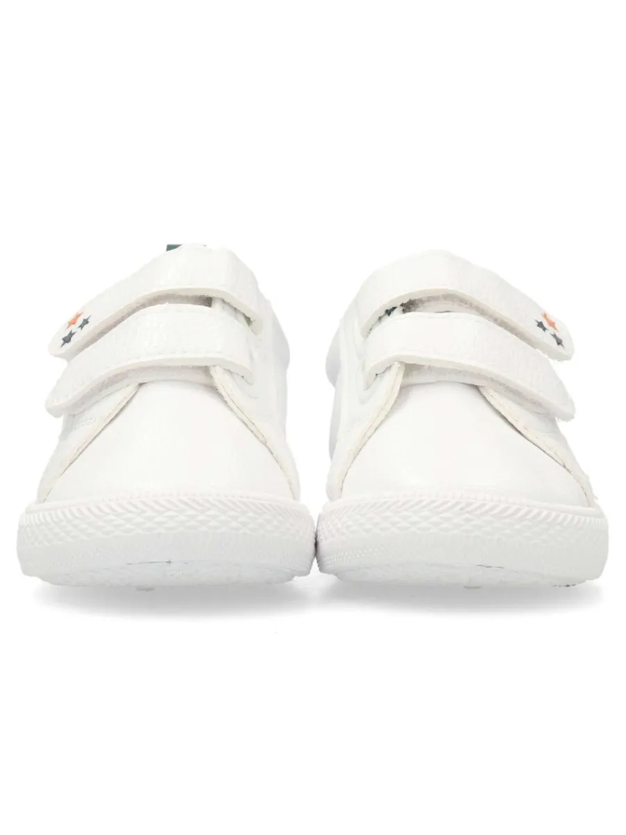 Outlet VVNN Zapatilla deportiva clásica blanca y verde