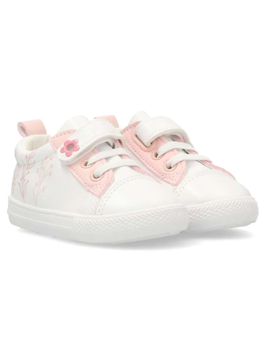 Best VVNN Zapatilla deportiva casual blanca rosa