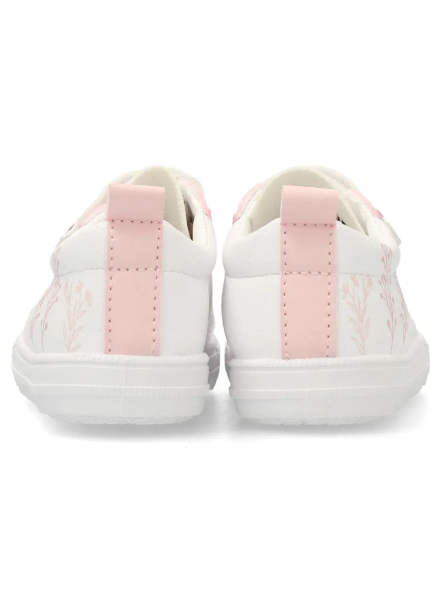 Best VVNN Zapatilla deportiva casual blanca rosa