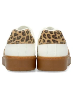 Outlet VVNN Zapatilla deportiva casual print leopardo