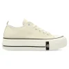 Fashion VVNN Zapatilla lona casual basket plataforma