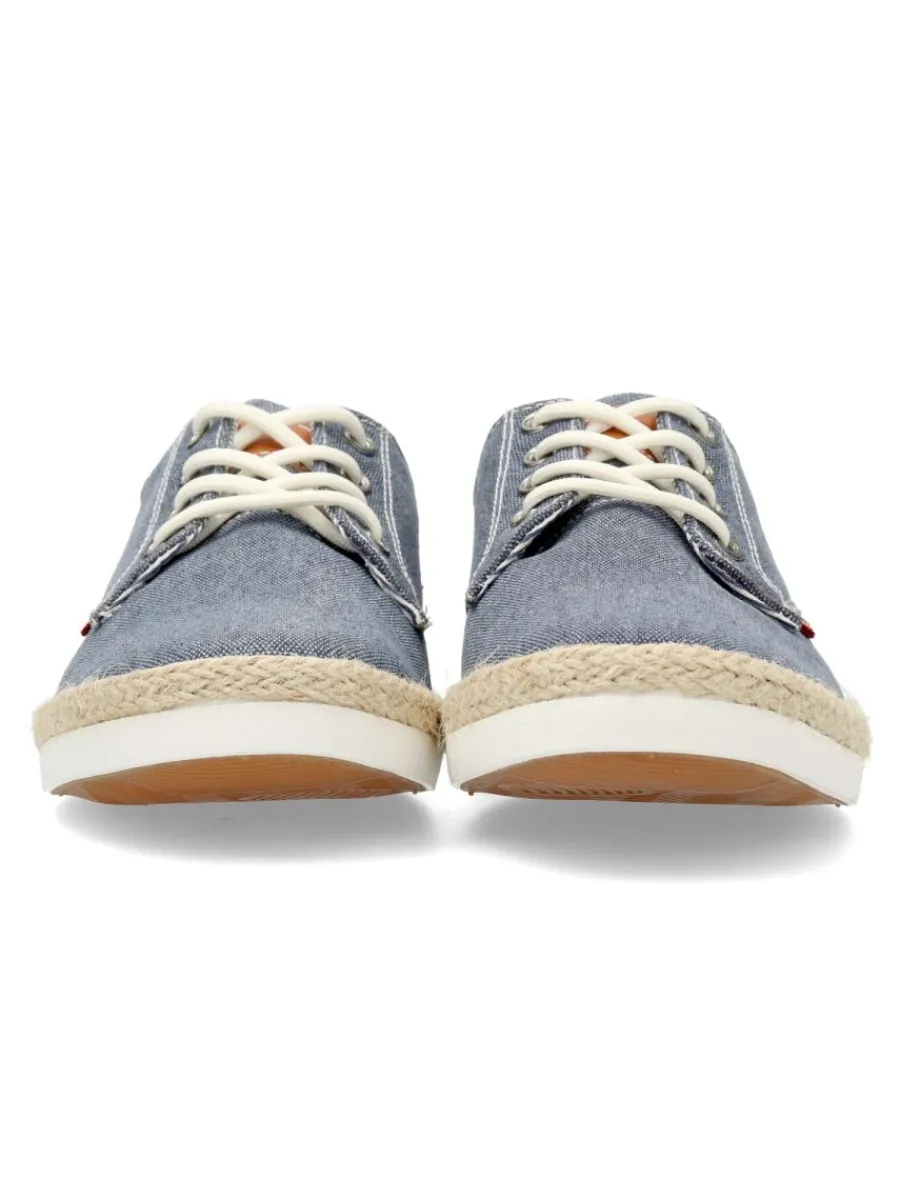 Hot VVNN Zapatilla lona casual hombre yute