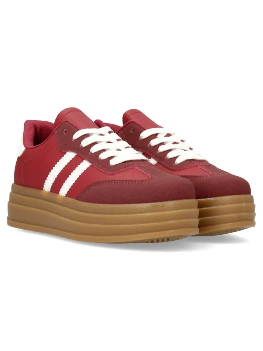 Sale VVNN Zapatilla sneakers doble piso mujer