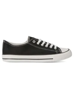 Discount VVNN Zapatilla sneakers lona hombre BOL ABX065 NEGRO