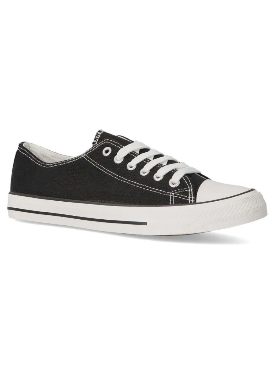 Discount VVNN Zapatilla sneakers lona hombre BOL ABX065 NEGRO