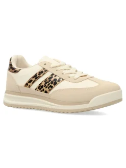 Fashion VVNN Zapatilla sneakers print leopardo mujer