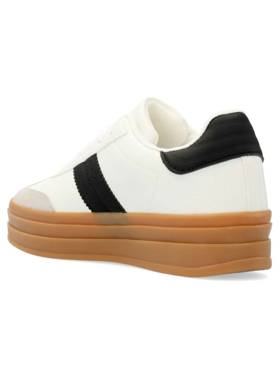 Fashion VVNN Zapatilla urbana doble suela caramelo