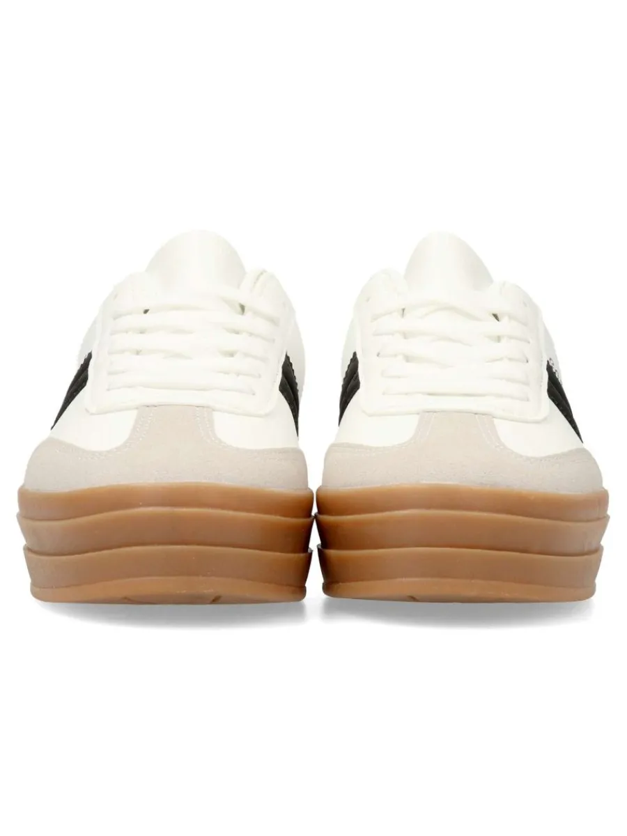 Fashion VVNN Zapatilla urbana doble suela caramelo