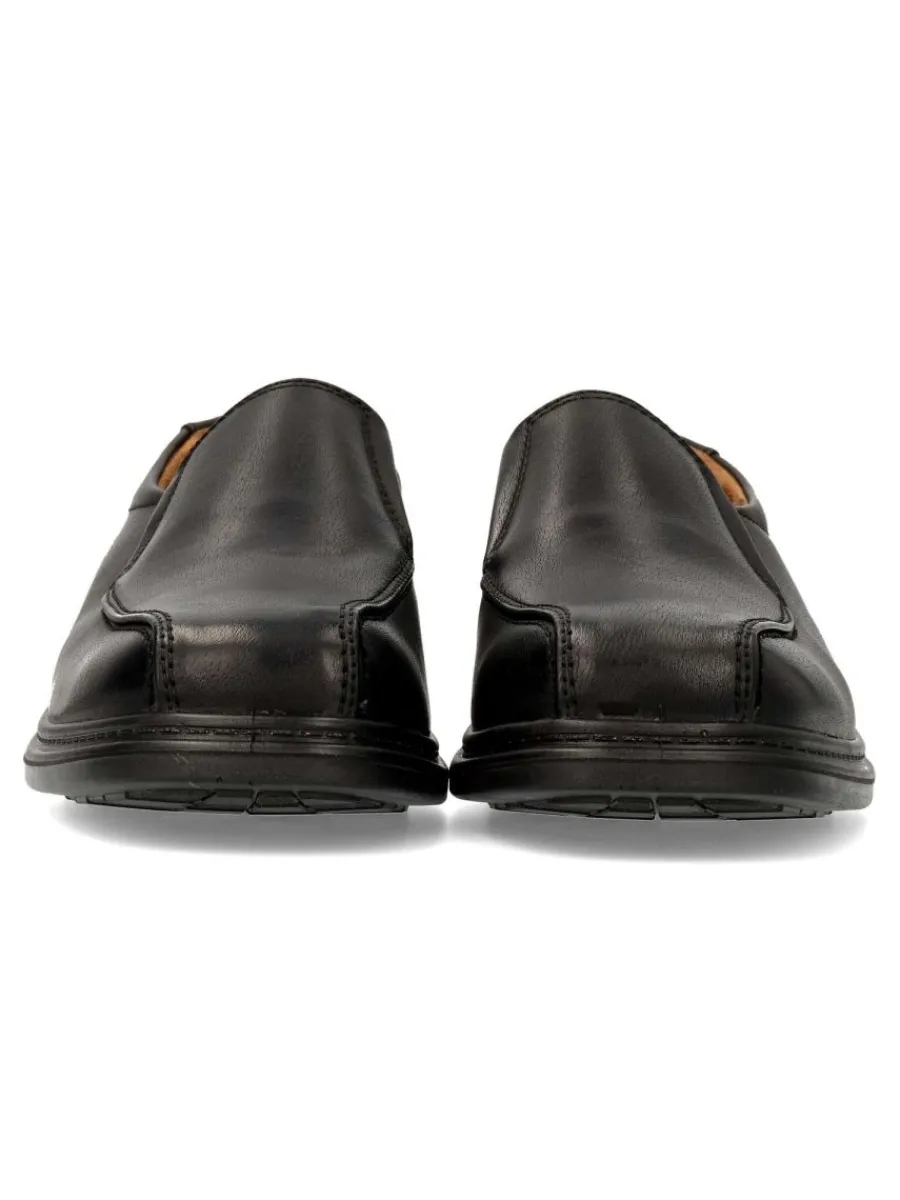 Hot VVNN Zapato clásico bucher negro hombre