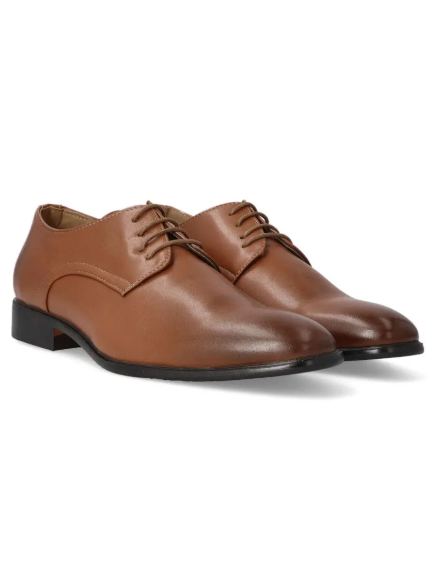 Sale VVNN Zapato de vestir blucher BOL C3354 MARRON