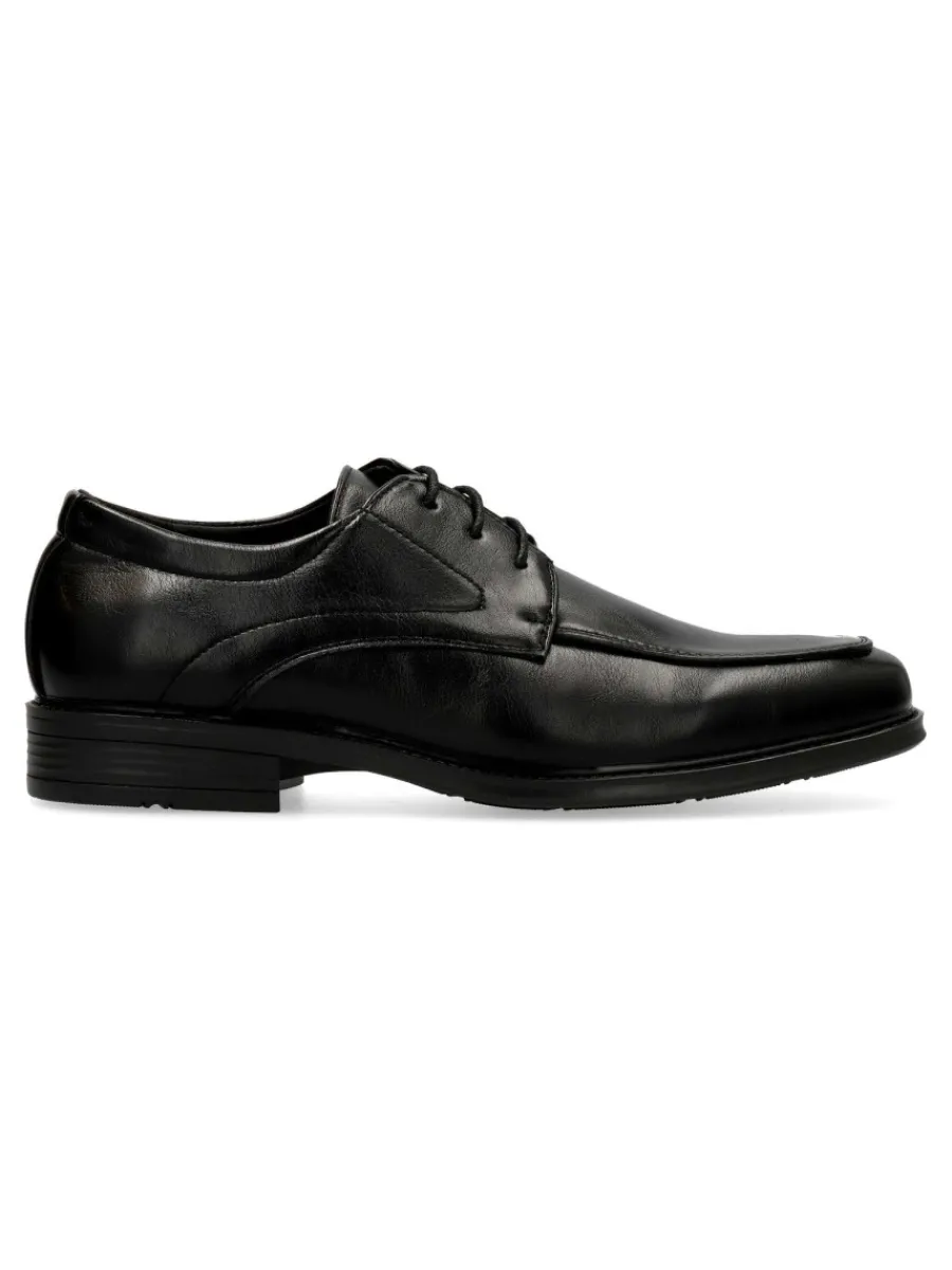 New VVNN Zapato de vestir negro hombre