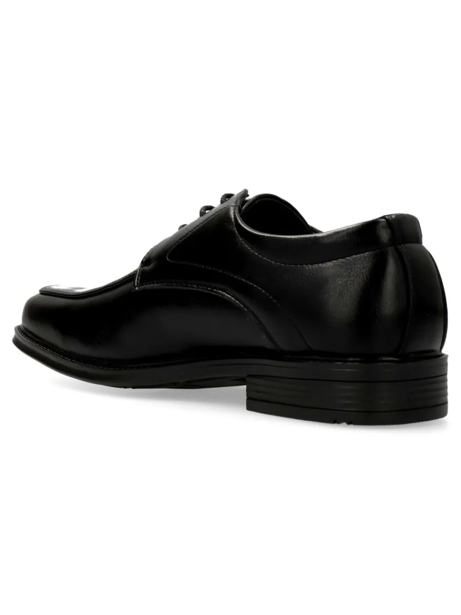 New VVNN Zapato de vestir negro hombre