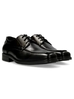 New VVNN Zapato de vestir negro hombre