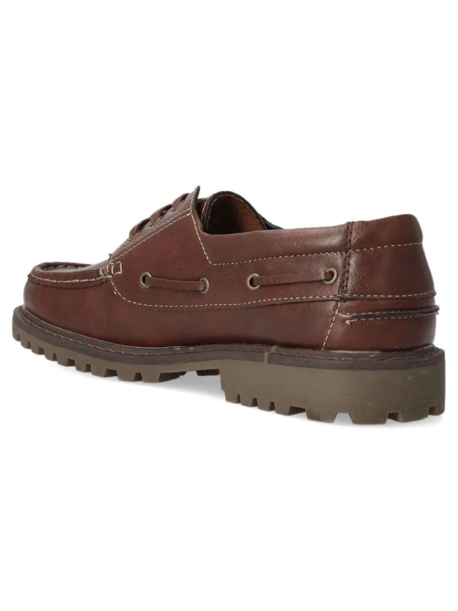 Clearance VVNN Zapato de vestir náutico TEP 8081 MARRON