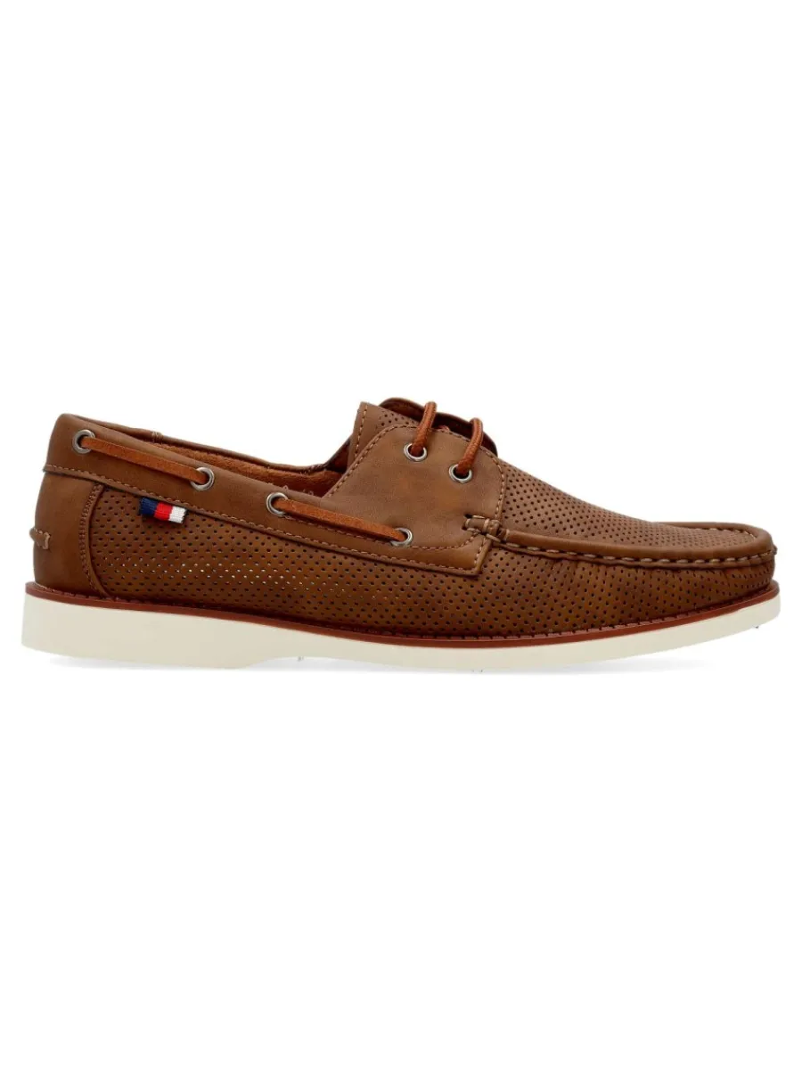 Sale VVNN Zapato náutico picado hombre
