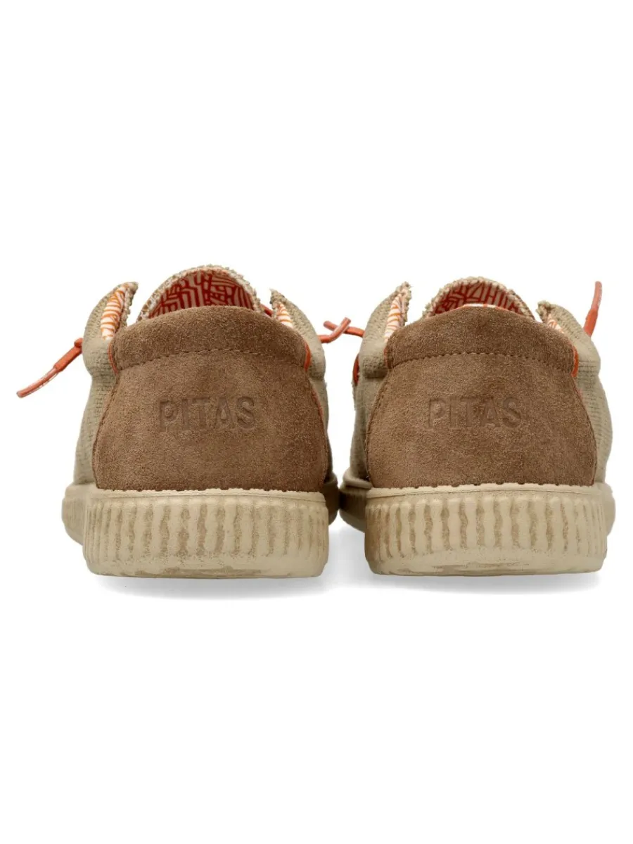 Hot WALK IN PITAS Wallabees confort textil hombre