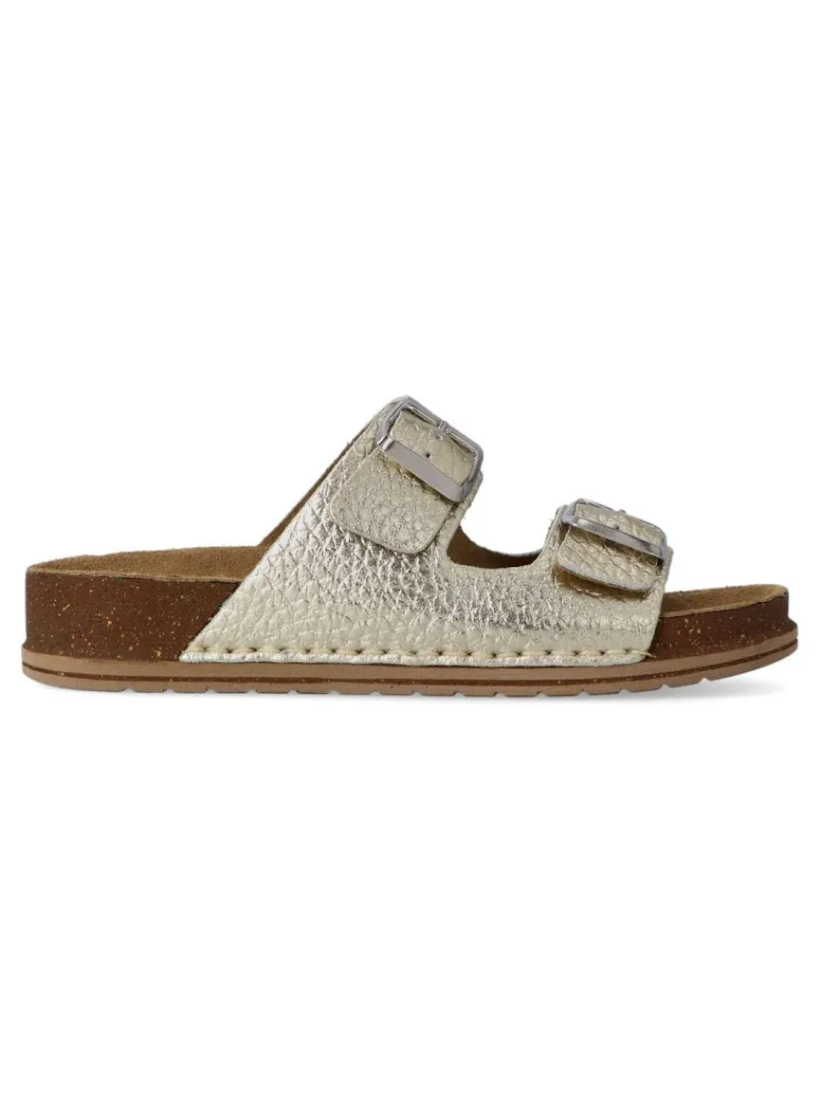 Sale WALK&FLY Sandalia bio piel mujer hebillas