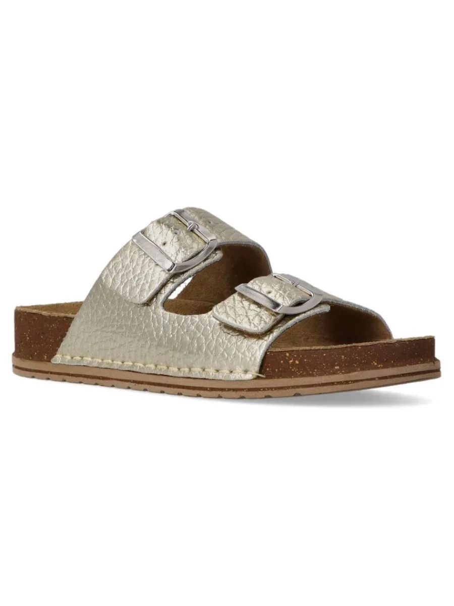 Sale WALK&FLY Sandalia bio piel mujer hebillas