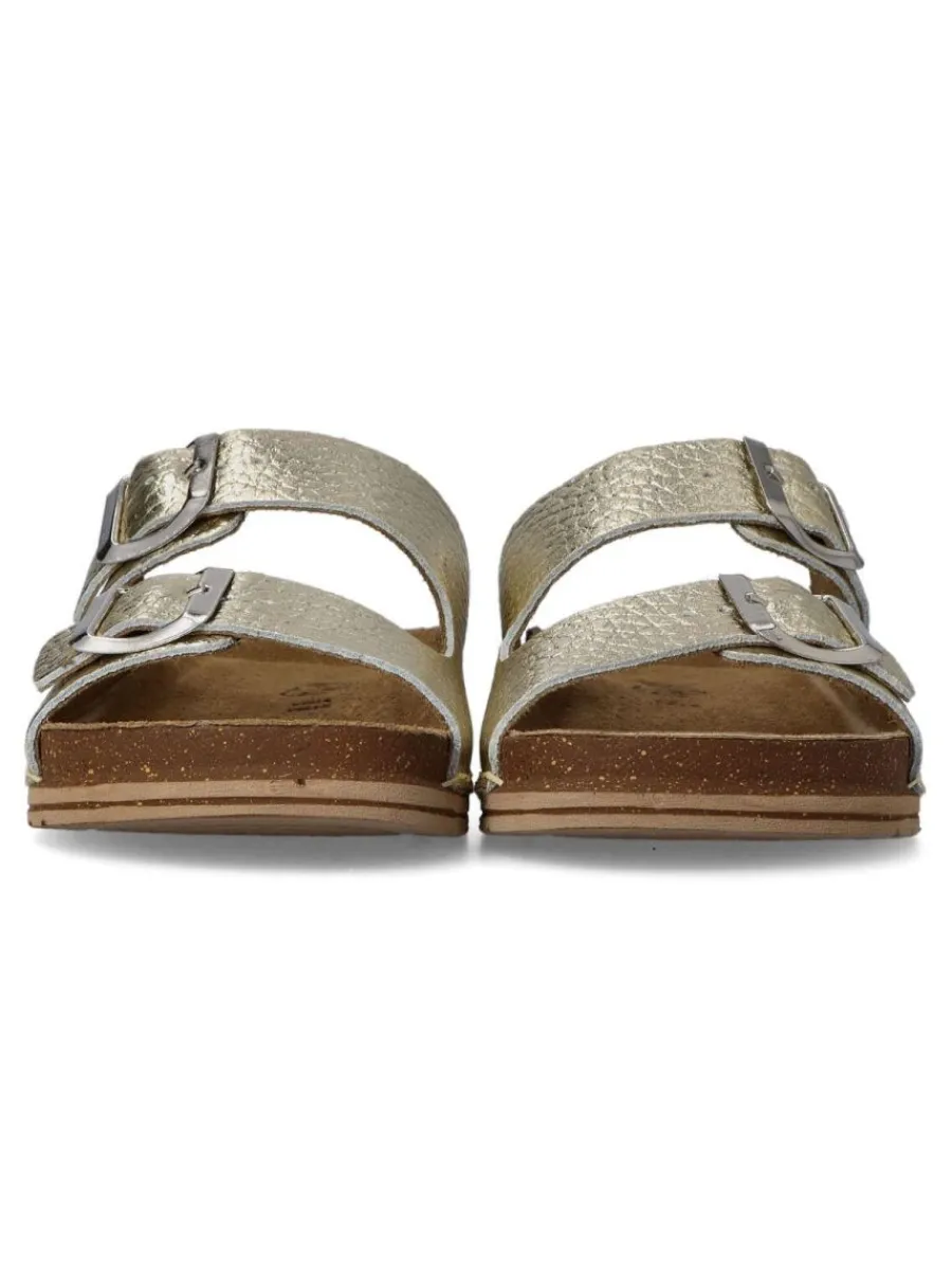 Sale WALK&FLY Sandalia bio piel mujer hebillas