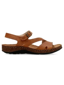 Outlet WALK&FLY Sandalia piel confort tiras mujer