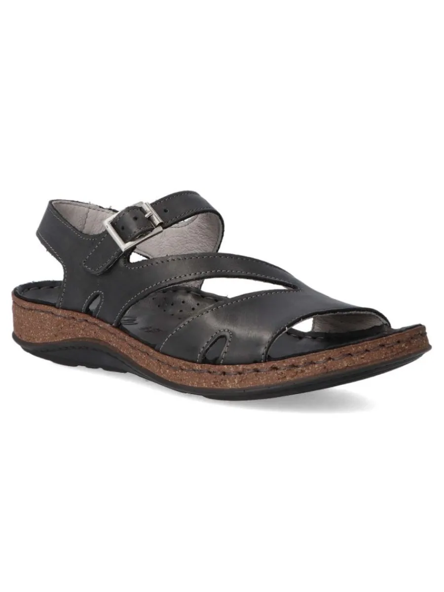 Hot WALK&FLY Sandalia piel confort hebilla