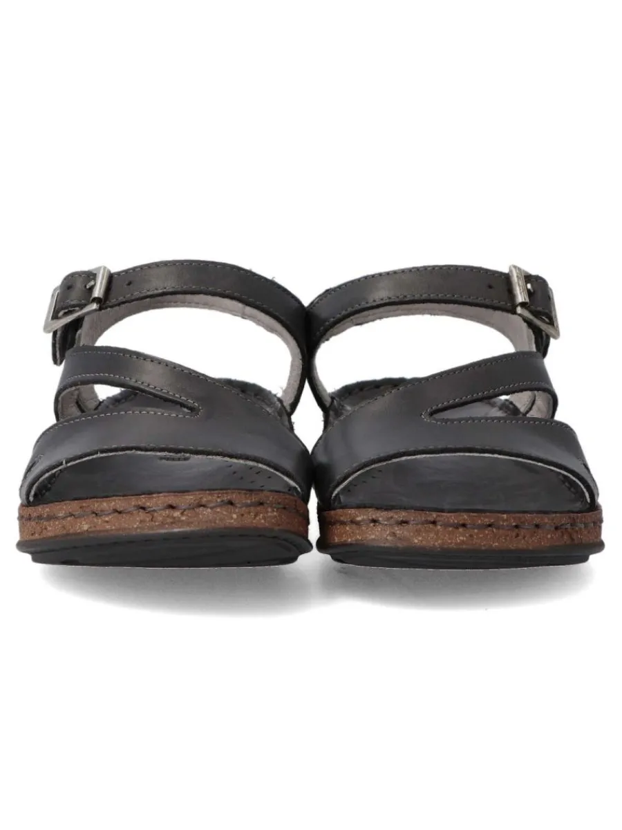Hot WALK&FLY Sandalia piel confort hebilla