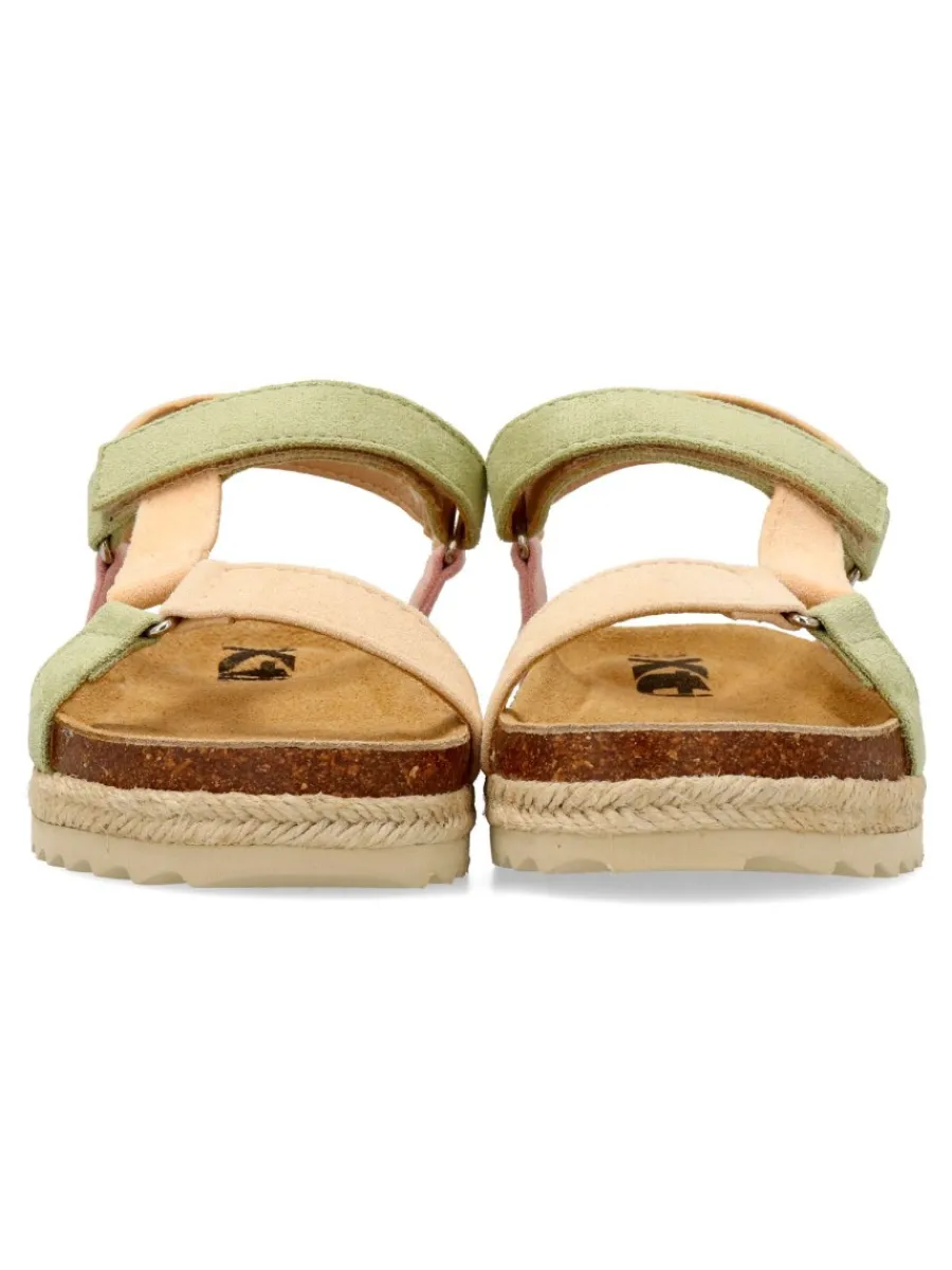 Clearance XTI Alpargata bio confort tiras niña