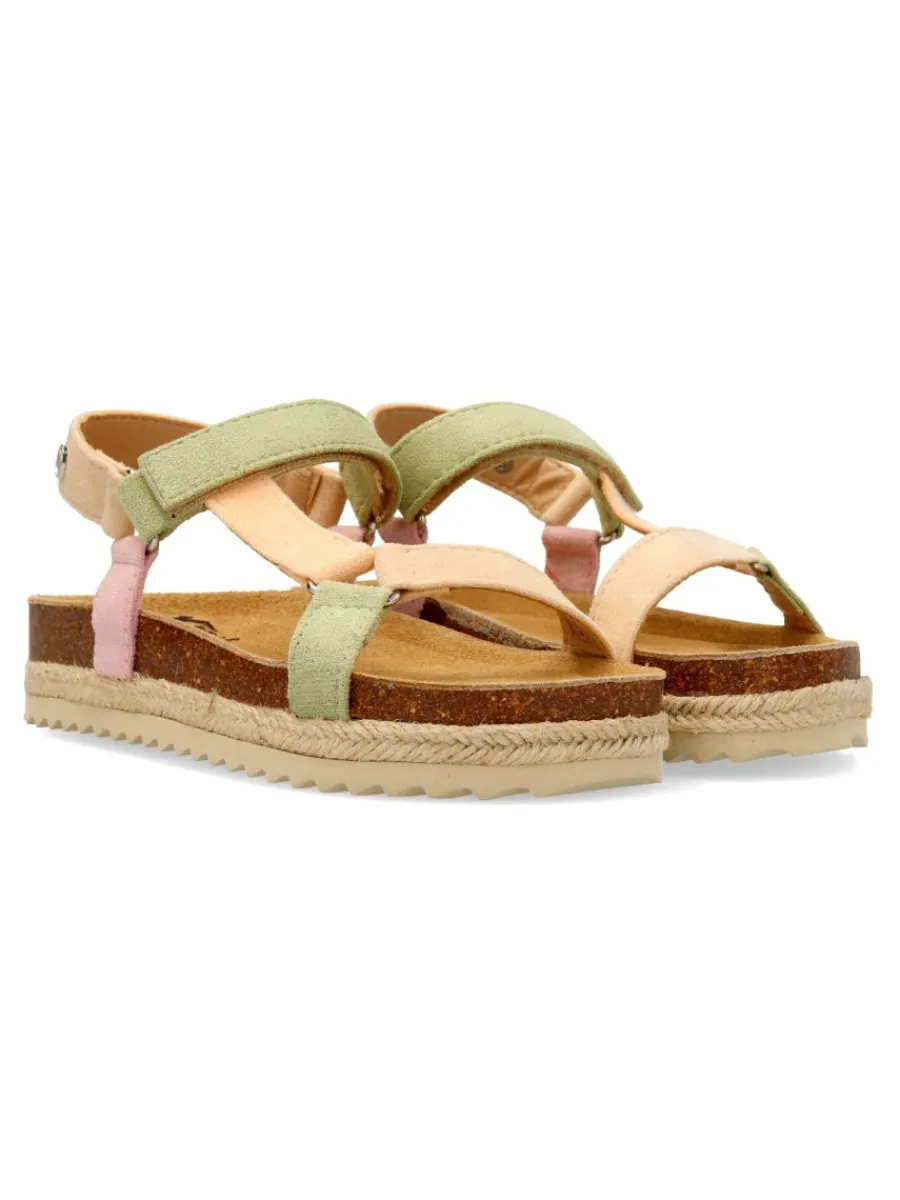 Clearance XTI Alpargata bio confort tiras niña