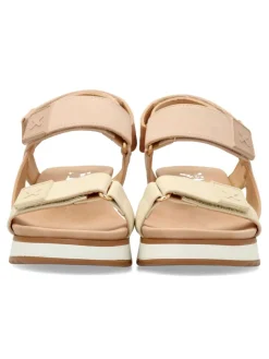 Fashion XTI Sandalia ajustable cuña mujer