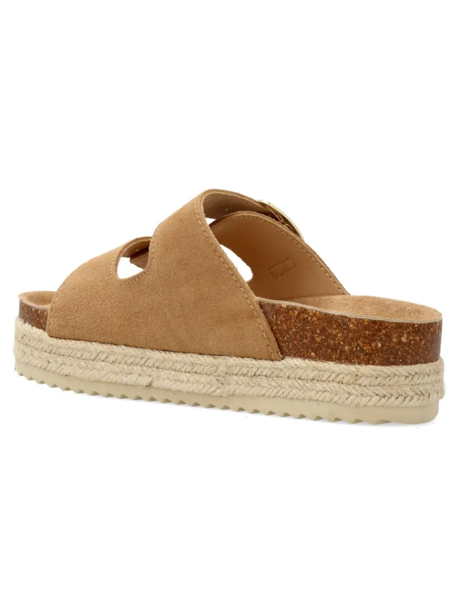 New XTI Sandalia alpargata bio piel confort