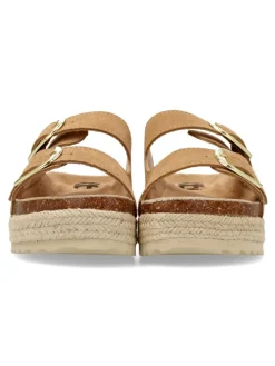 New XTI Sandalia alpargata bio piel confort