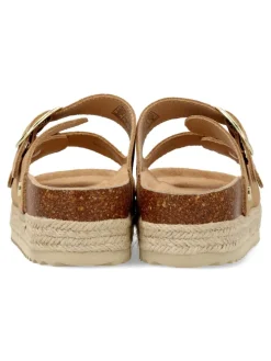 New XTI Sandalia alpargata bio piel confort
