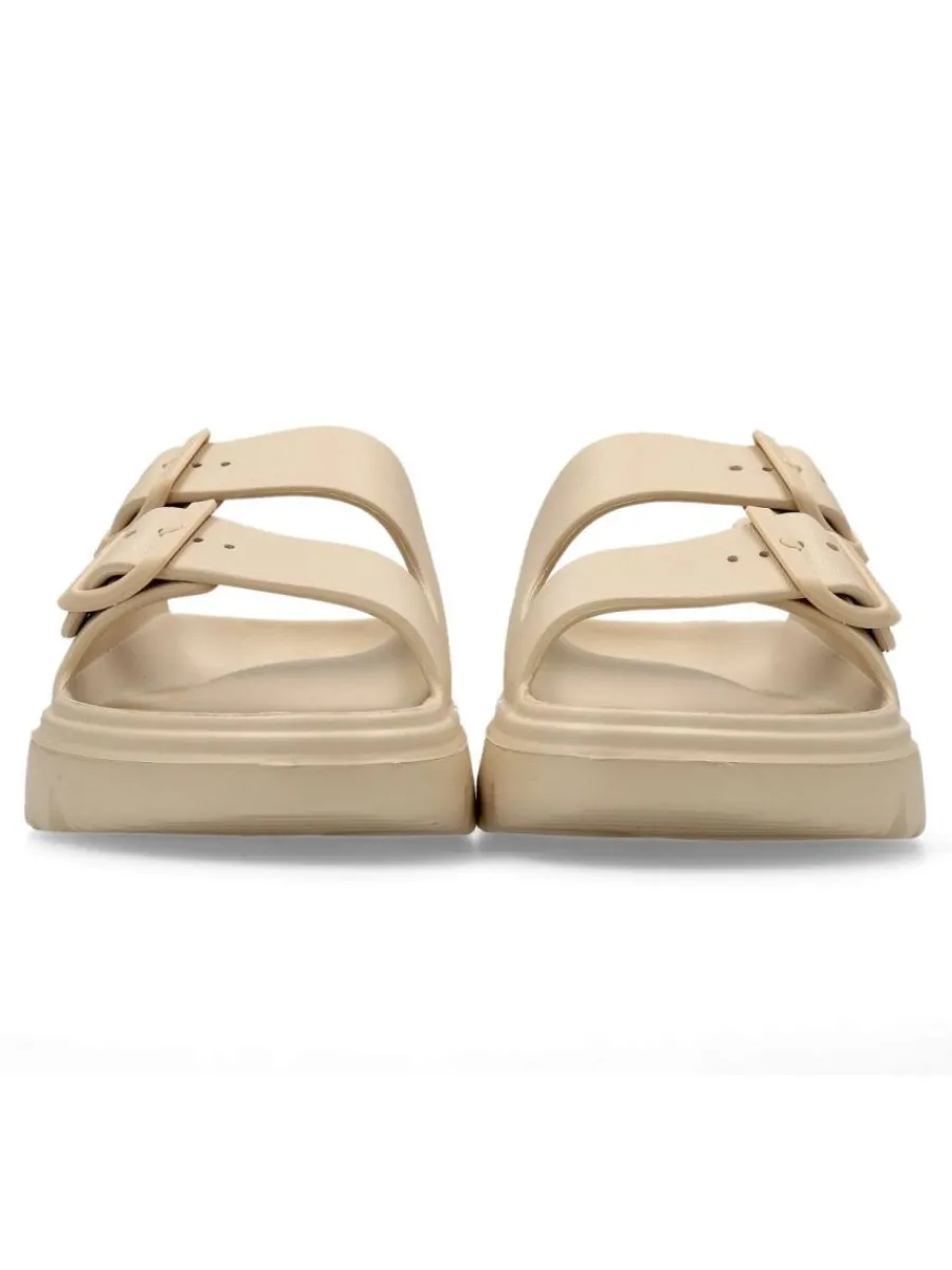 Discount XTI Sandalia bio goma hebillas mujer