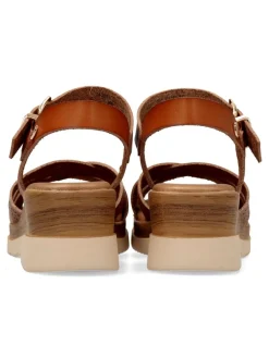 Best XTI Sandalia confort tiras troqueladas mujer