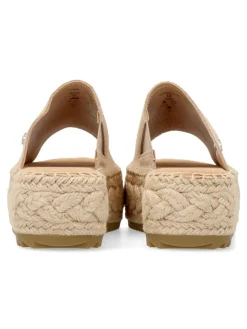 Clearance XTI Sandalia pala suela yute plataforma