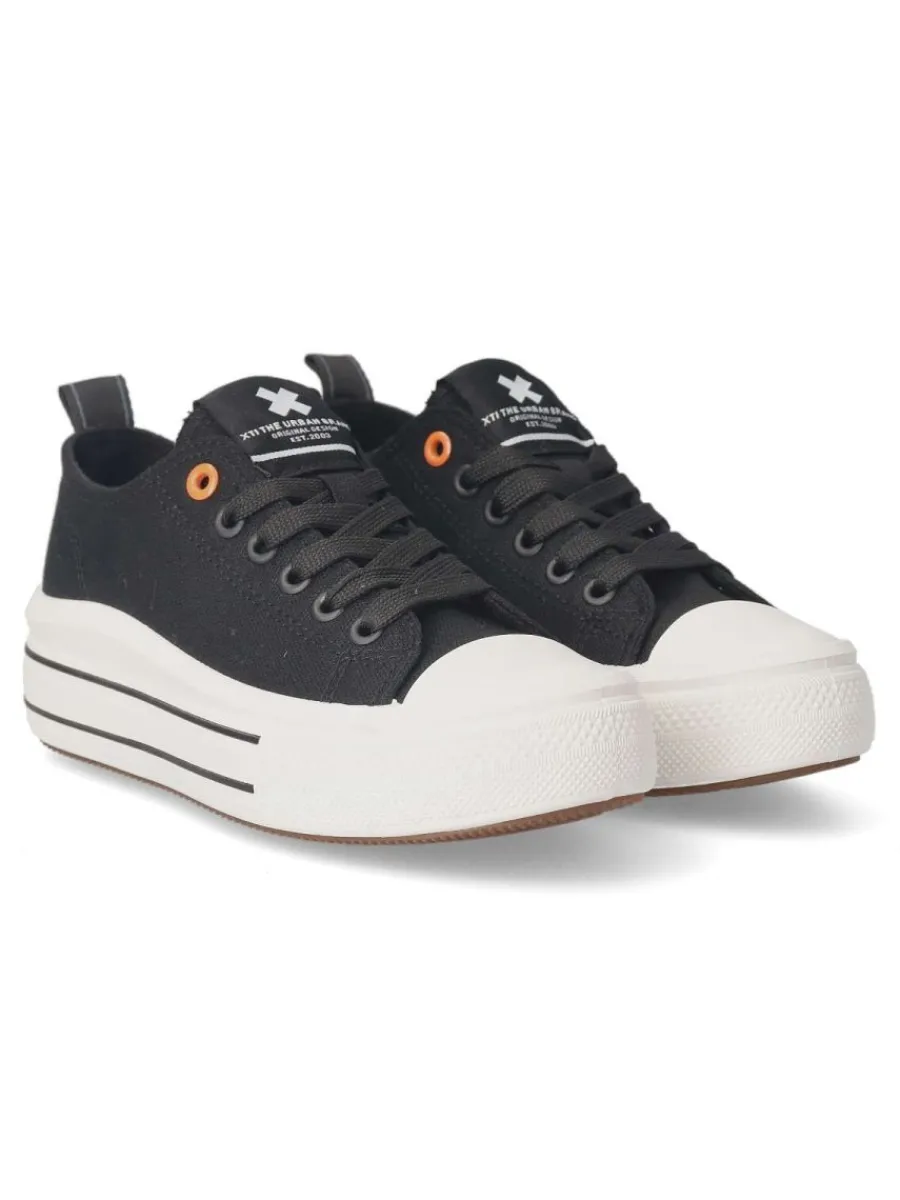 Clearance XTI Zapatilla lona casual cordones