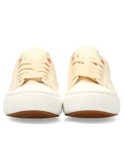 New XTI Zapatilla lona plataforma puntera goma
