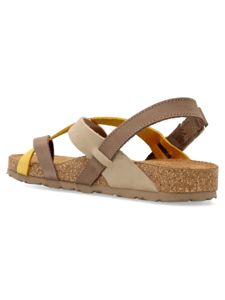 Clearance YOKONO Sandalia bio piel nobuck tiras